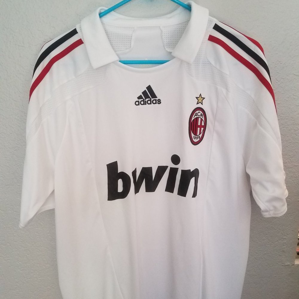 Adidas AC Milan Soccer Jersey Size Large